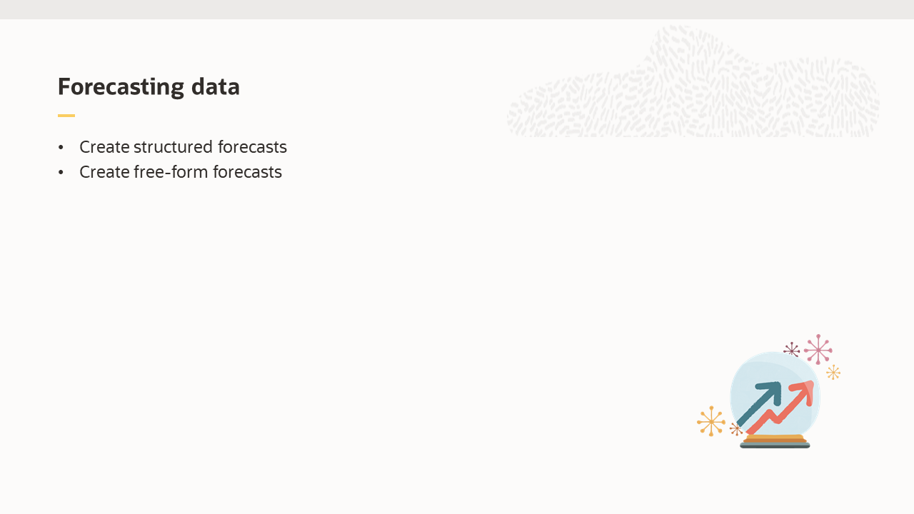 Forecasting data