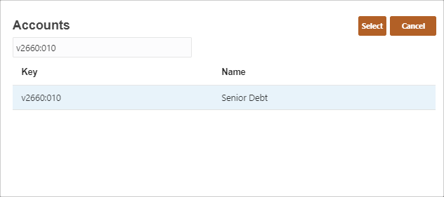 Search results for Senior Debt