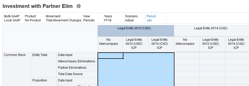 Legal Entity 12 column