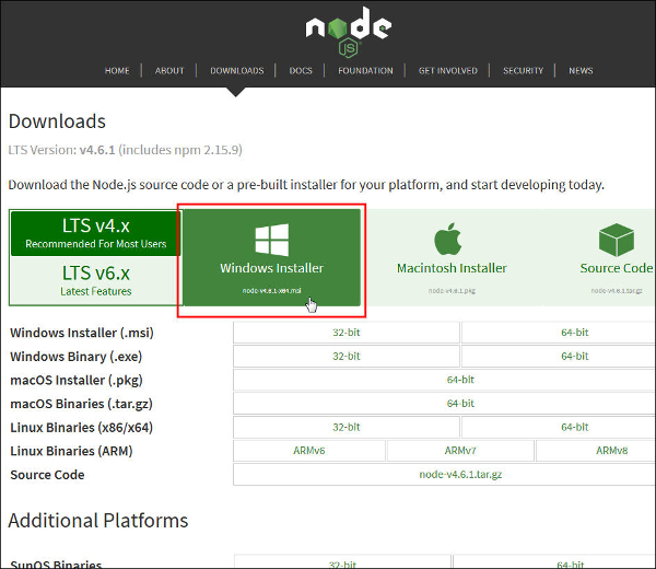 download nod_js Windows installer to your PC