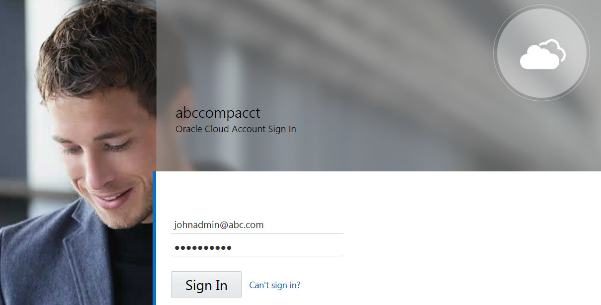 Login Page