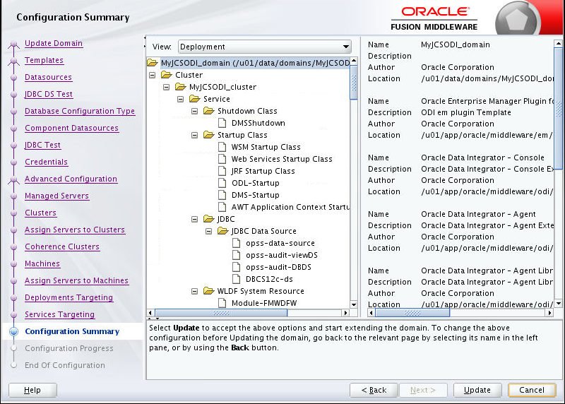 Provisioning Oracle Data Integrator Cloud Service
