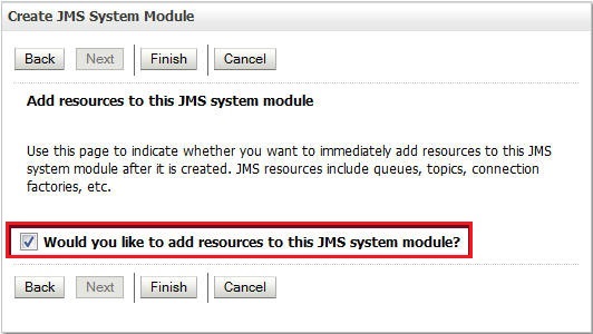 Add resources to the JMS module