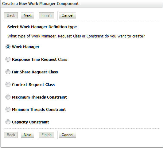 New workspace manager definition type