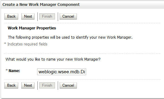 New workspace manager name