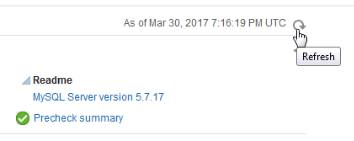 Refresh button for the patch