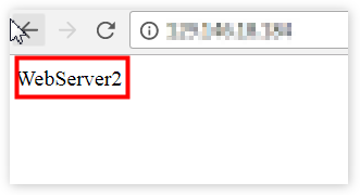 index.html of webserver2