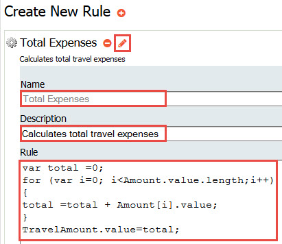 Total Expenses rule