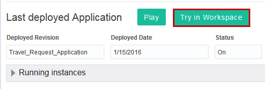 Initial Test Application dialog box