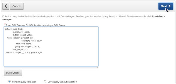 Oracle Apex Chart Link Example