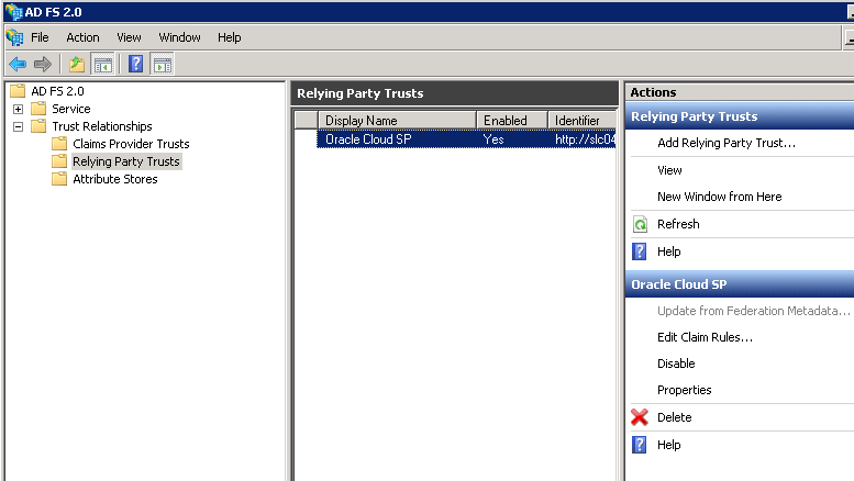 Relying party trusts expanded