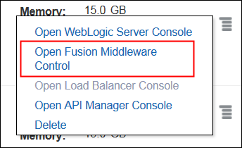 Open Fusion Middleware
                                      Control