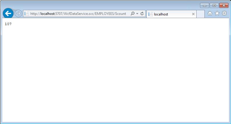 Creating a WCF Data Service with EDM data
