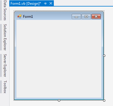Creating a Project in Visual Studio