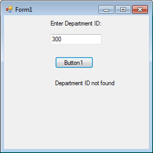 Adding Error Handling