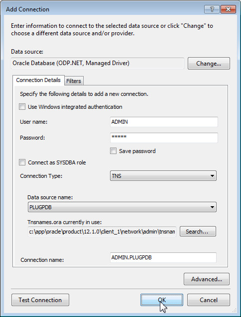 Plugging in the Pluggable Database