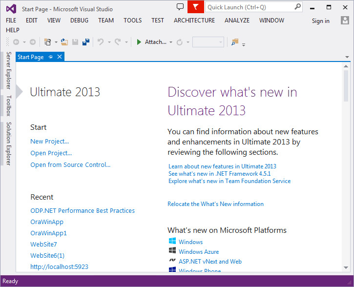 Getting Started with ODP.NET, Managed Driver