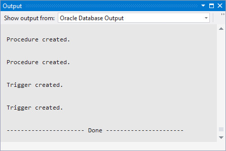 Generating the Create Script