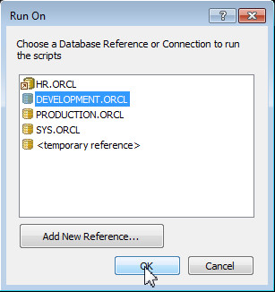 Generating the Create Script
