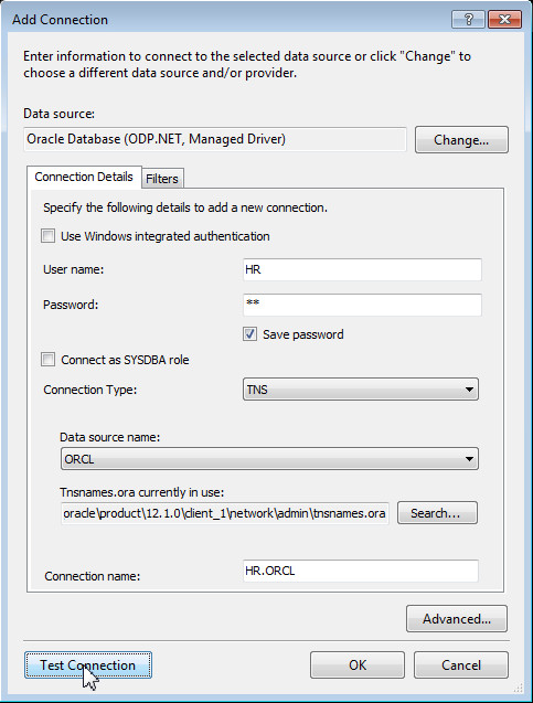 Creating a Data Source