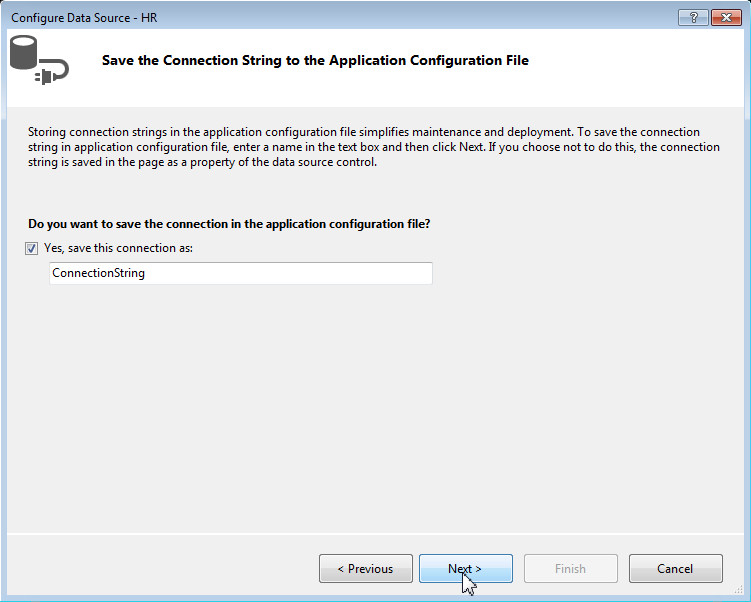 Creating a Data Source