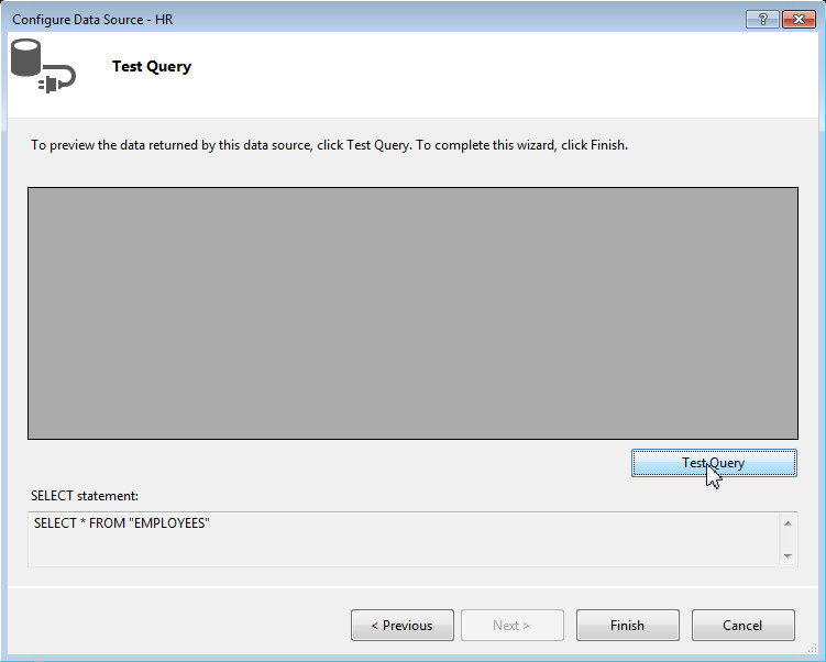 Creating a Data Source