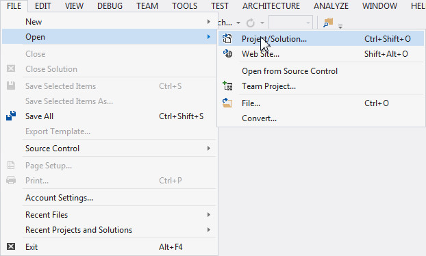 Loading and Running the Change Notification Demo Application