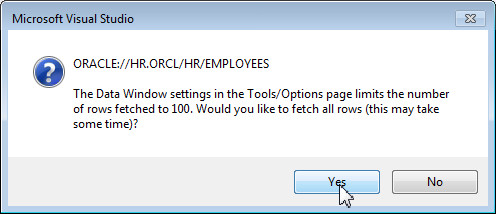 Modifying the Employees Table and Watching a Change Notification Event Occur