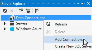 Creating an Oracle Connection