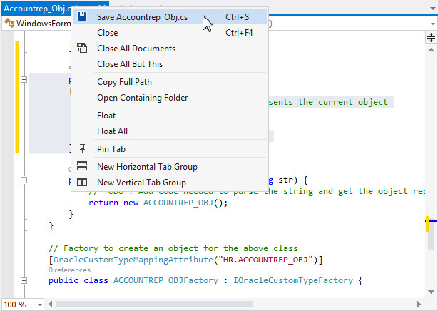 Modifying the ToString method of the UDT Custom Classes