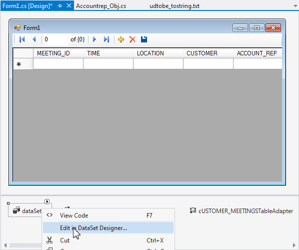 Modifying the Application to Access REFs to Object Data