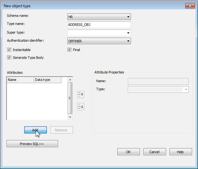 Creating User-Defined Types