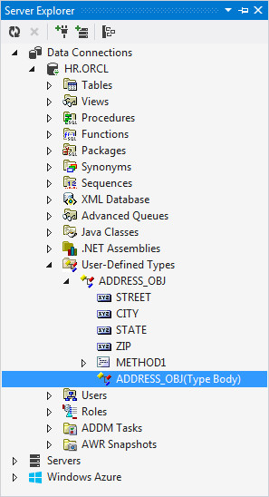 Creating User-Defined Types
