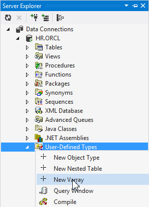 Creating User-Defined Types