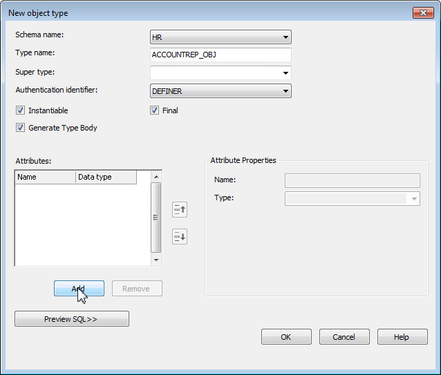 Creating User-Defined Types
