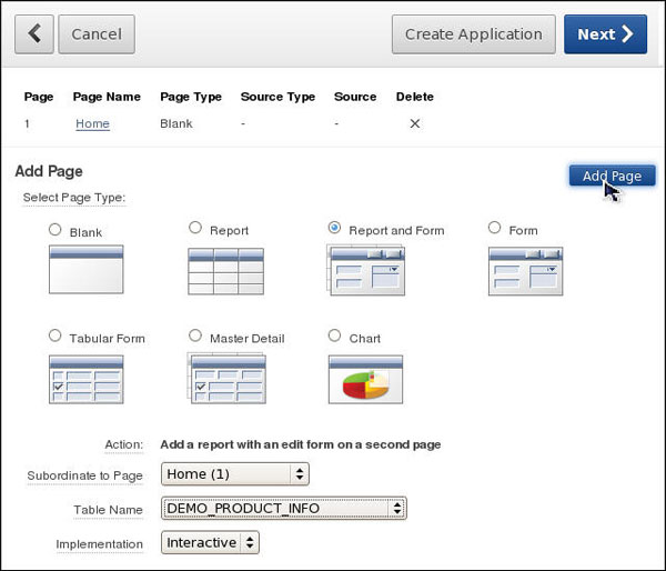 Building and Customizing an Interactive Report in Oracle Application ...