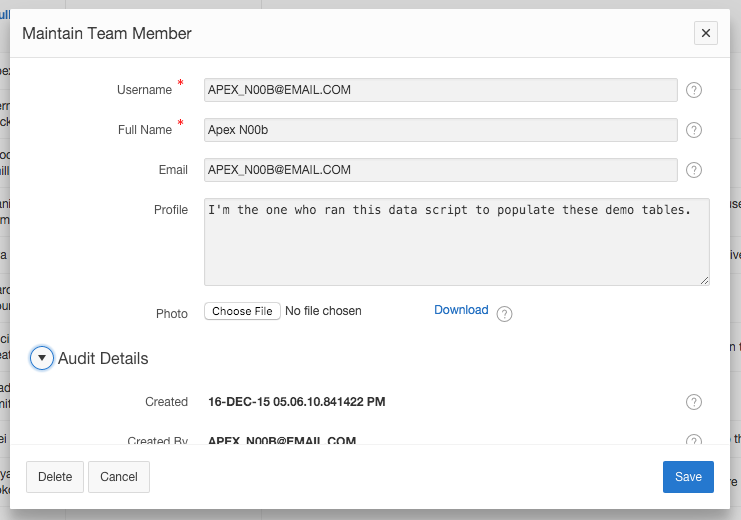 Runtime - Maintain Team Member