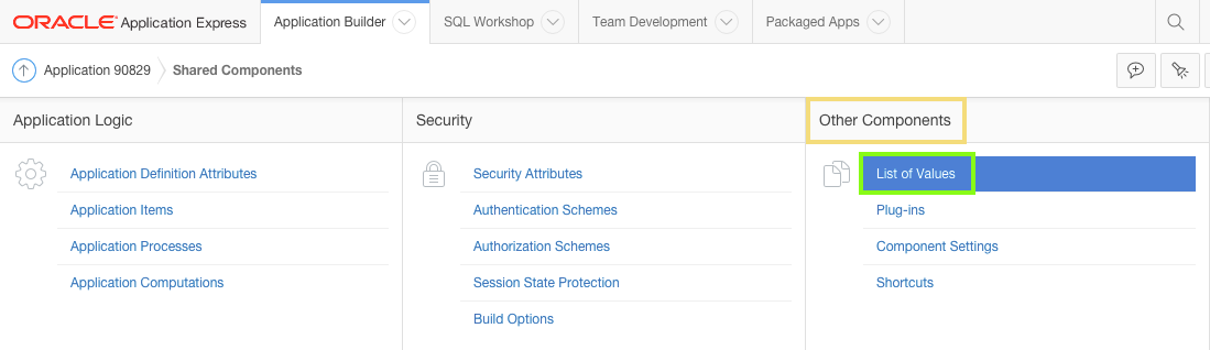 Invoke List of Values