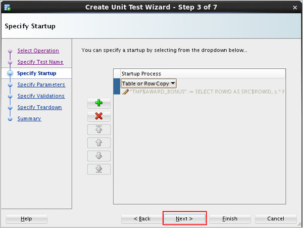 Click Next in the wizard