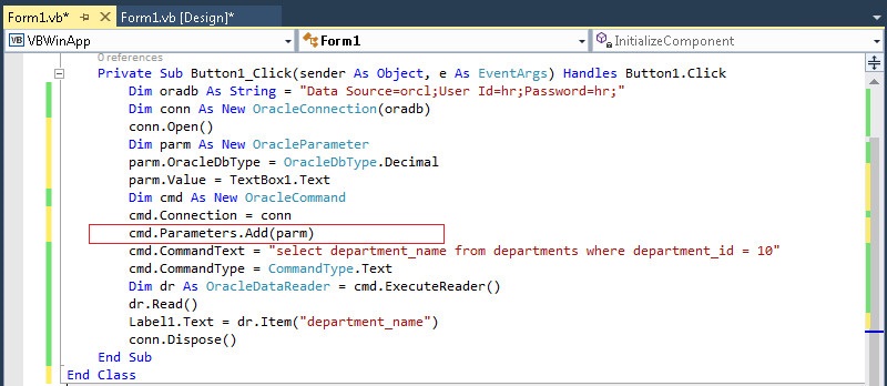 Getting Started with ODP VB Version