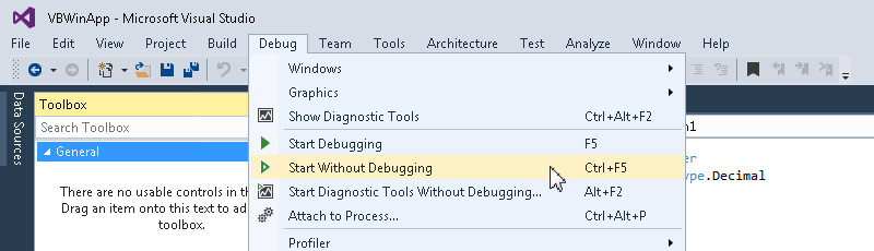 Getting Started with ODP VB Version