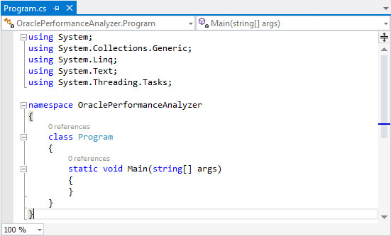 Using Performance Analyzer to Analyze Application Performance