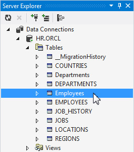Code First Migrations: Double-click Employees