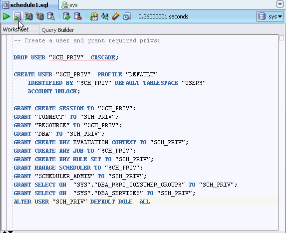 Using DBMS_Scheduler