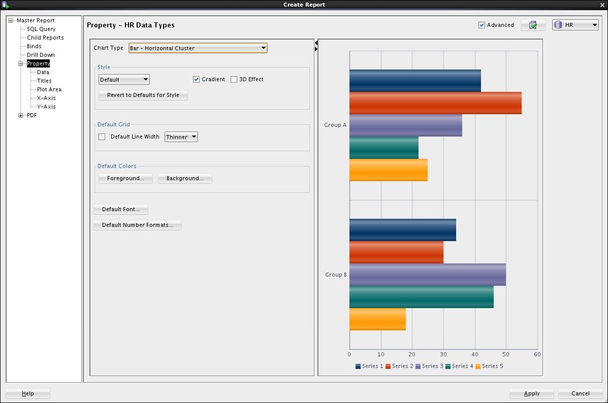 Creating Charts in SQL Developer 4.0