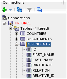 Oracle foreign key definition