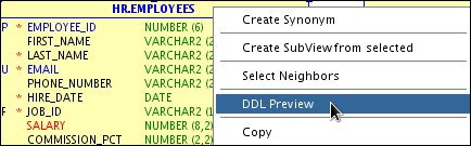 Data Modeling New Features in Oracle SQL Developer 4.0