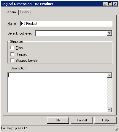 Logical Dimension - H2 Product