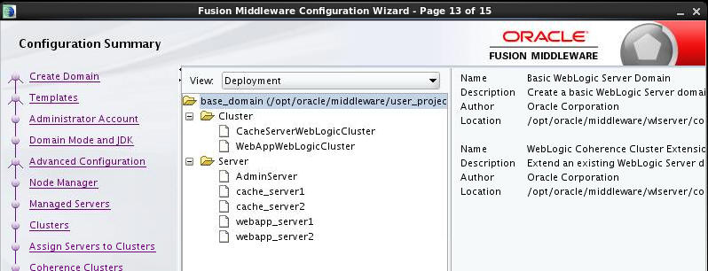 Configuration Summary