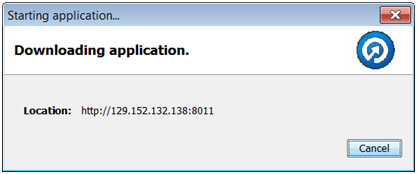 Downloading application
